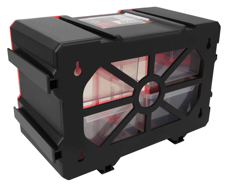 Performance Tool W5911 4-Drawer Interlocking Storage - Ideal for Organizing Tools and Hardware with Secure Interlocking System - Image 3
